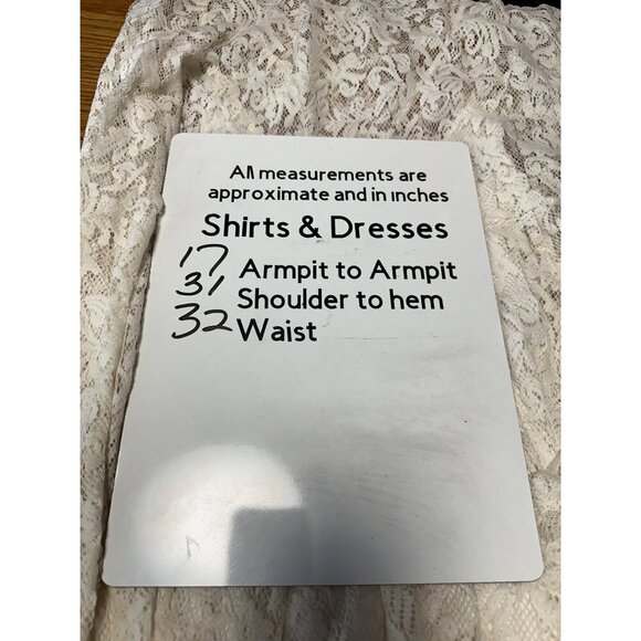 Free People Hearts Delight Lace Overlay Mock Turtleneck Long Sleeve Dress Size S - Picture 10 of 10